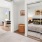 a room with a bed and a table